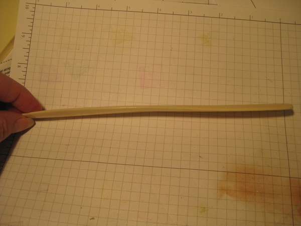 Side view of a bone folder
